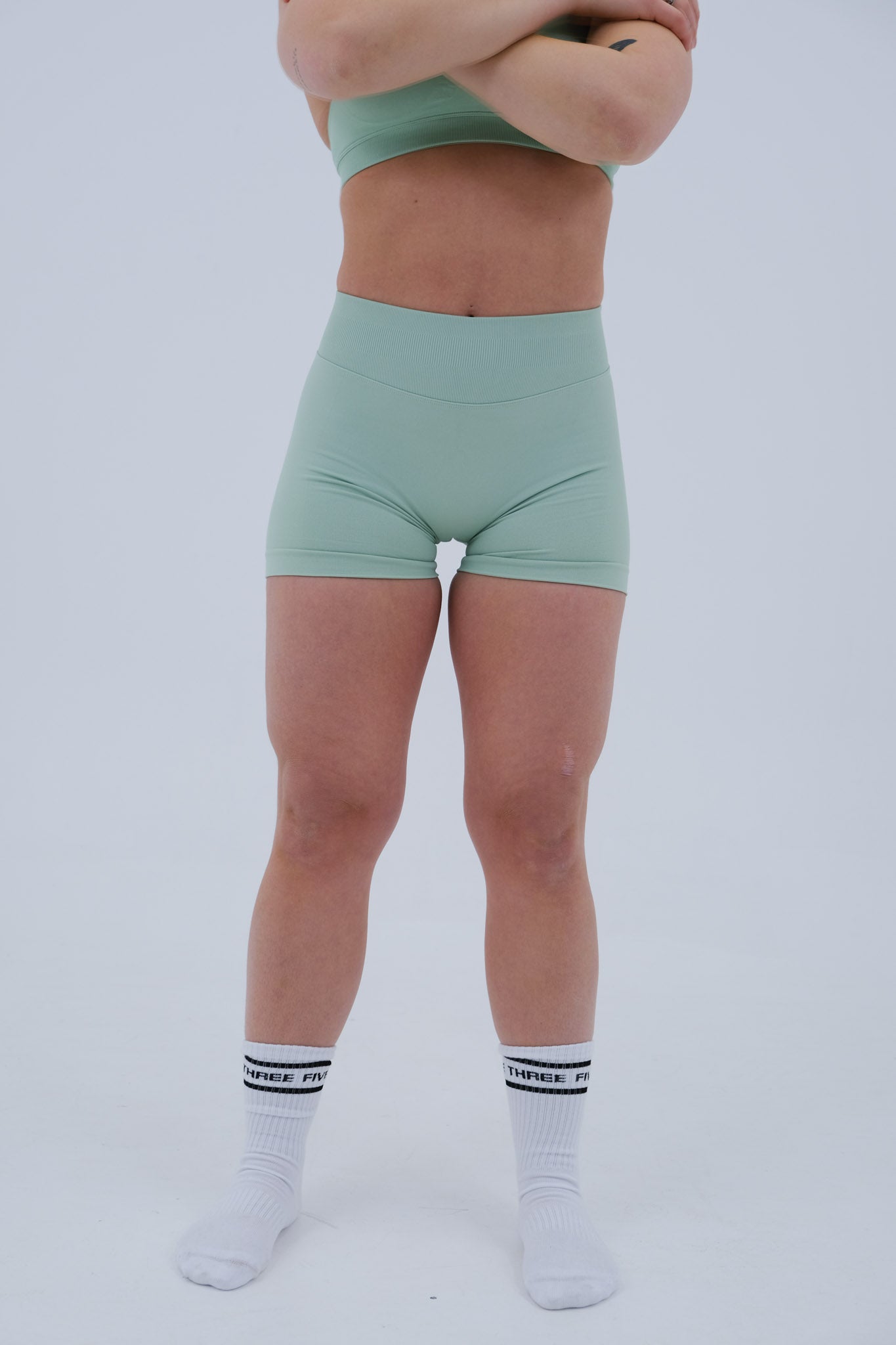 Biker Short | Vert Pastel