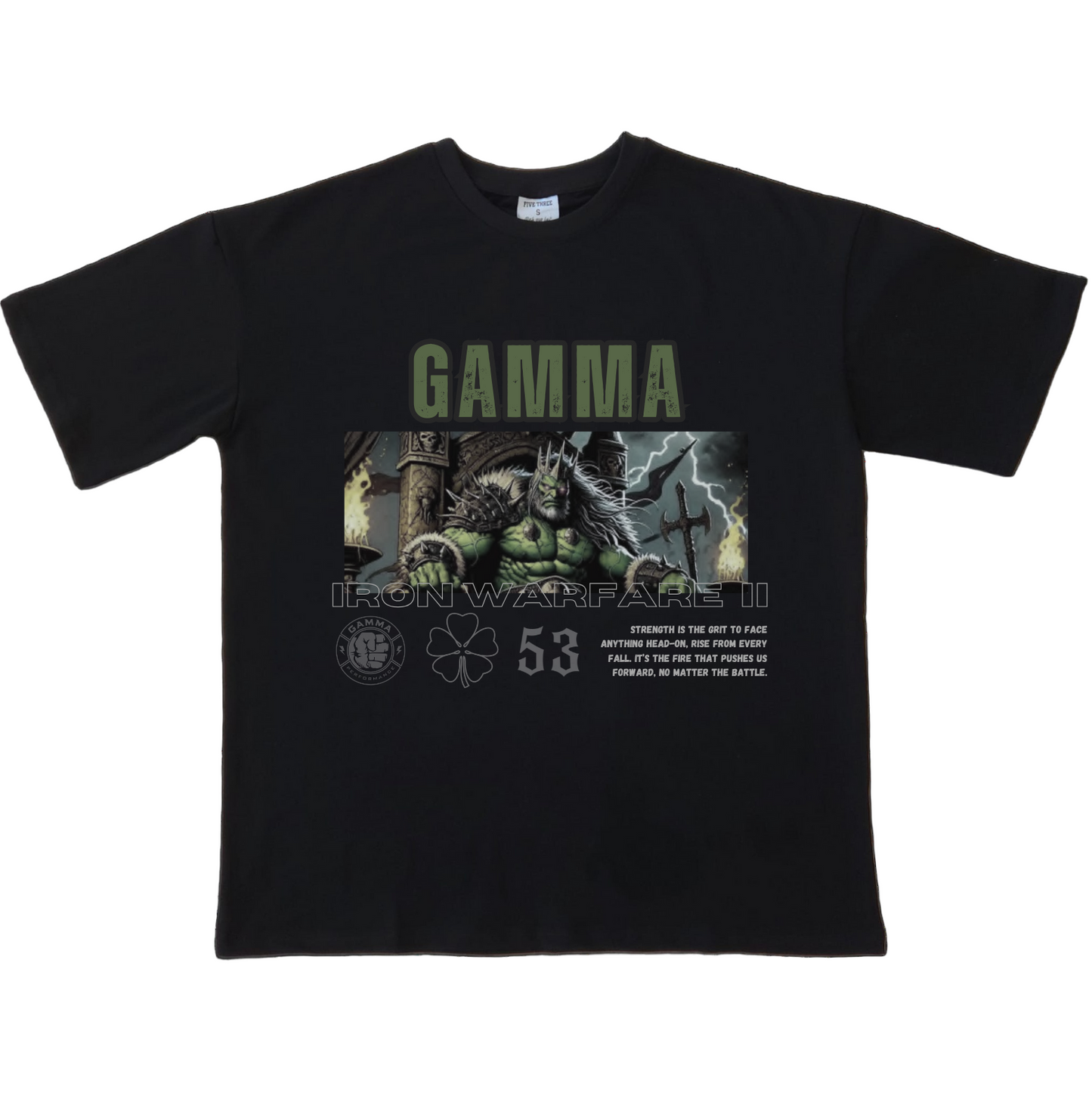 Oversized Tee | Iron Warfare