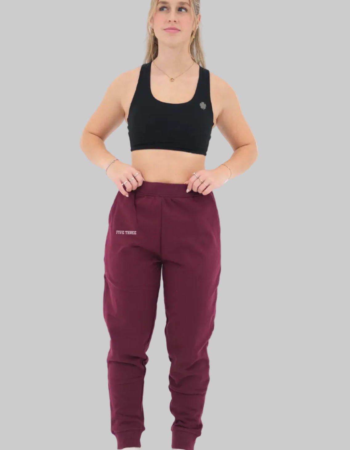 Authentic Joggers | Burgundy