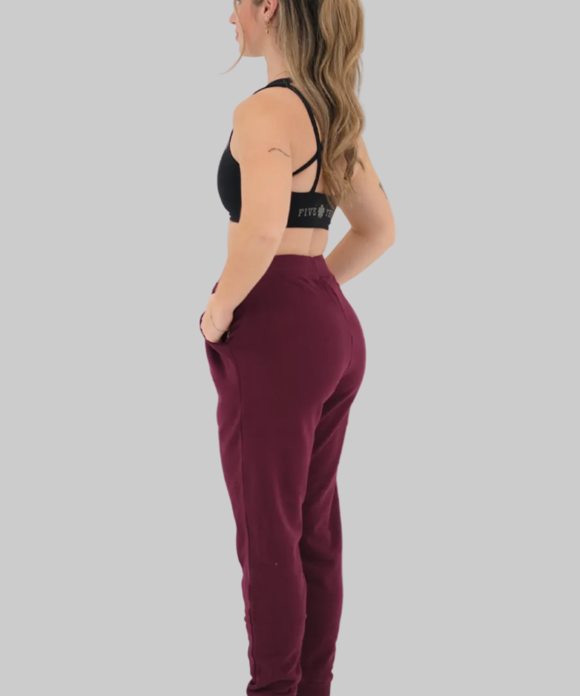 Authentic Joggers | Burgundy