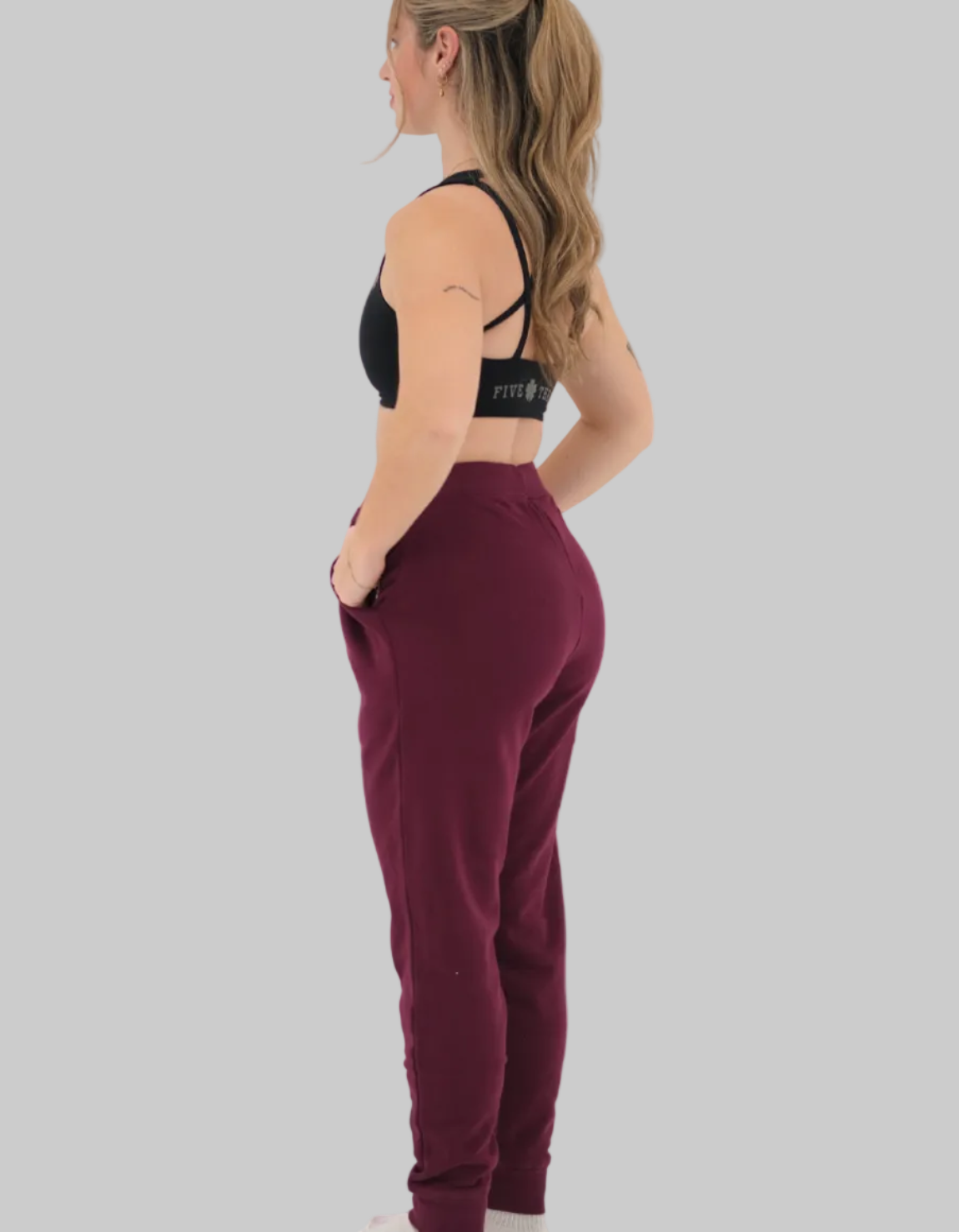 Authentic Joggers | Burgundy