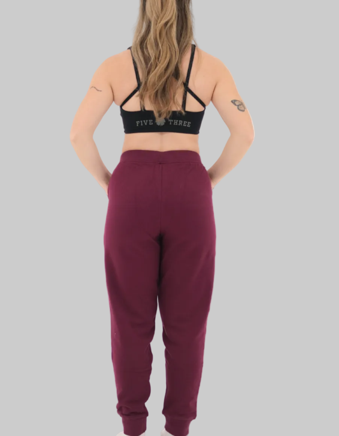 Authentic Joggers | Burgundy