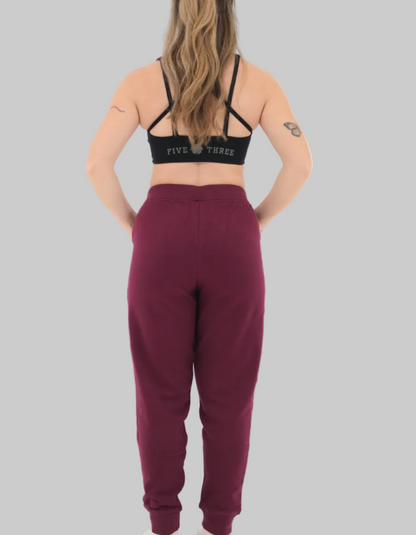 Authentic Joggers | Burgundy