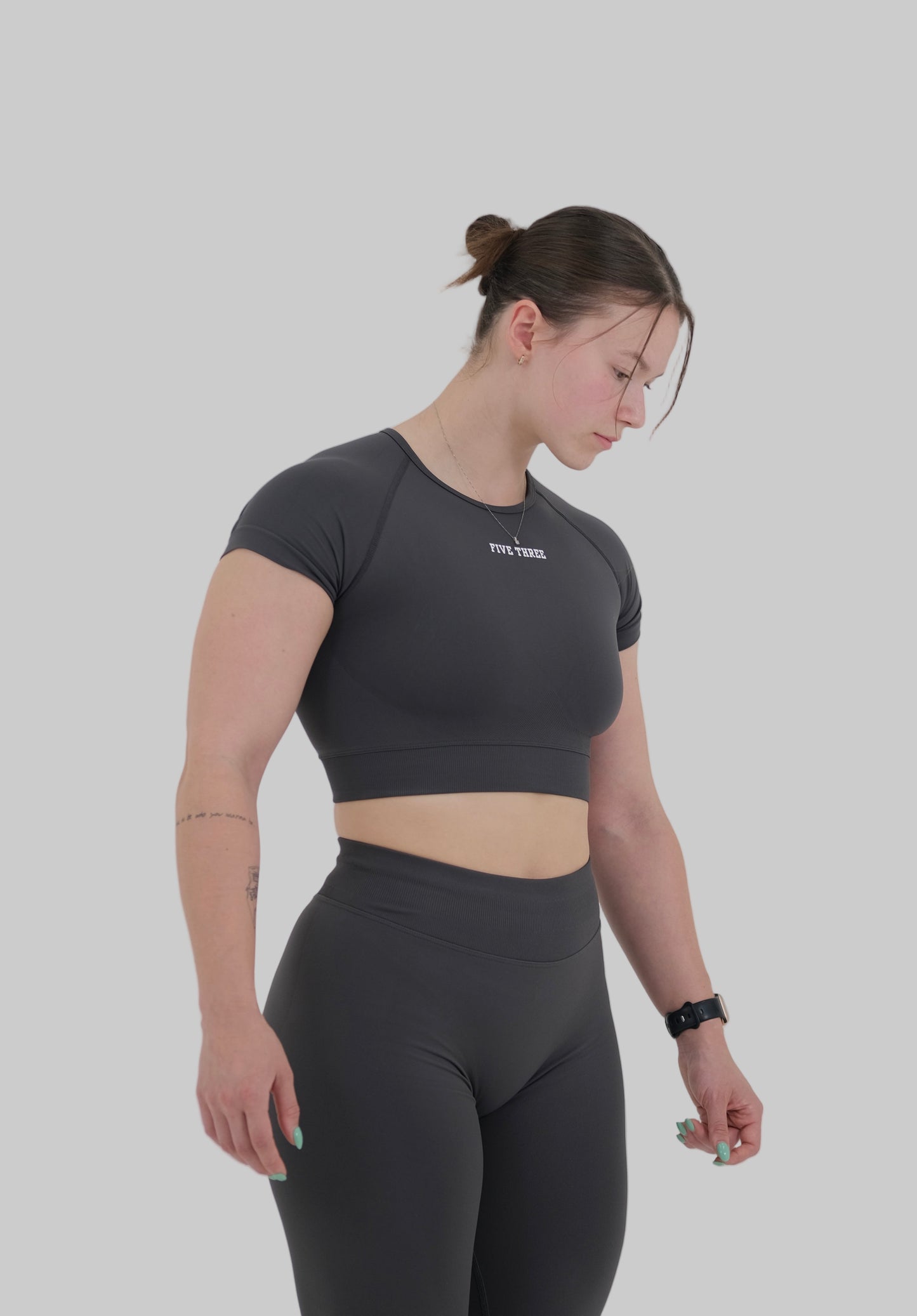 T-shirt femme | Charcoal