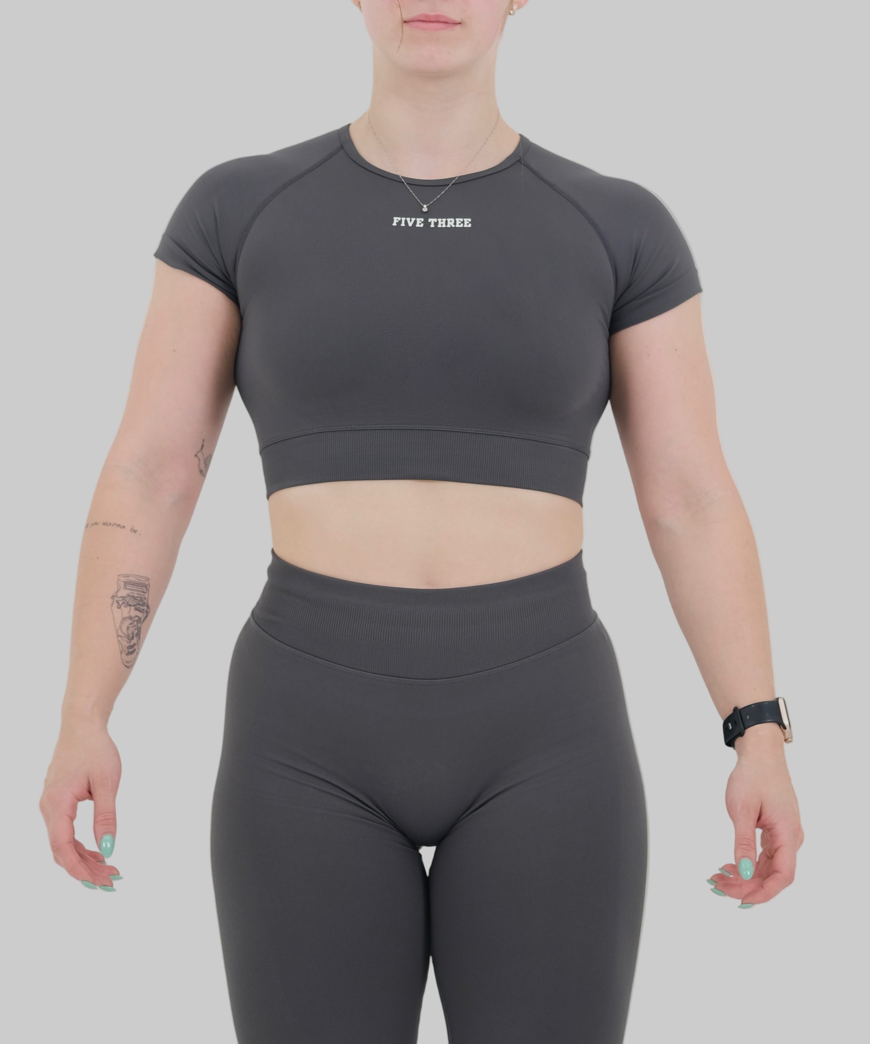 T-shirt femme | Charcoal