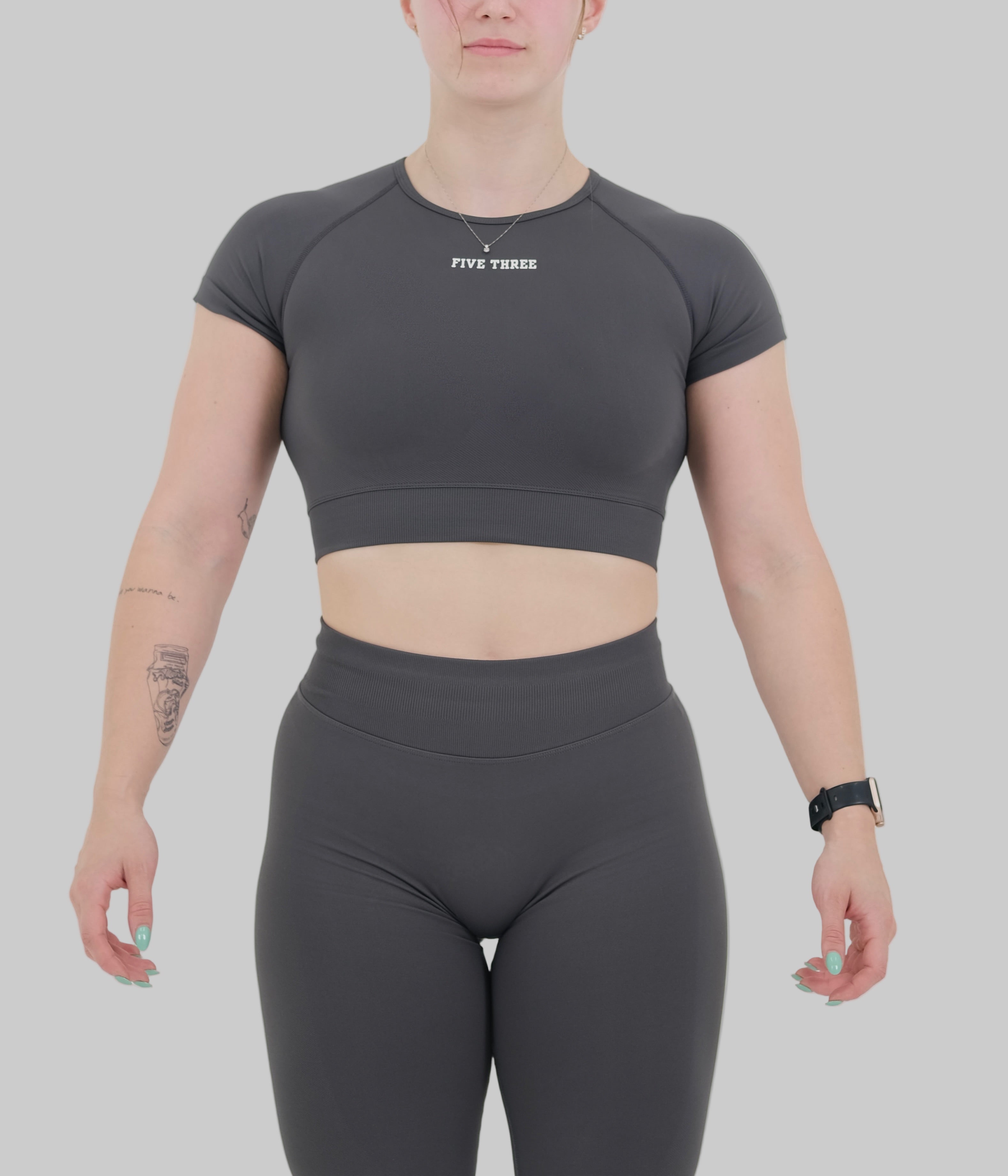 Compression T-shirt | Charcoal