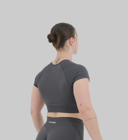 T-shirt femme | Charcoal