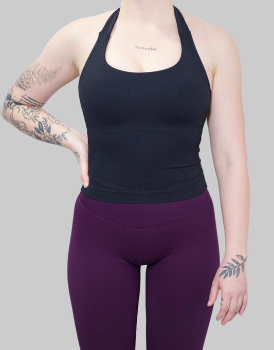 Halter Top | Noir