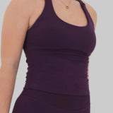 Halter Top | Mauve Foncé