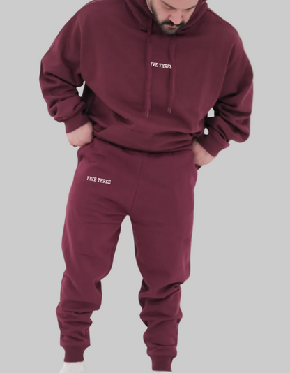 Authentic Joggers | Burgundy