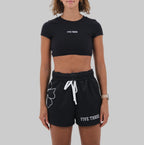 halterneck Sports Bra | White
