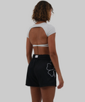 halterneck Sports Bra | White