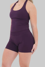 Halter Top | Dark Purple