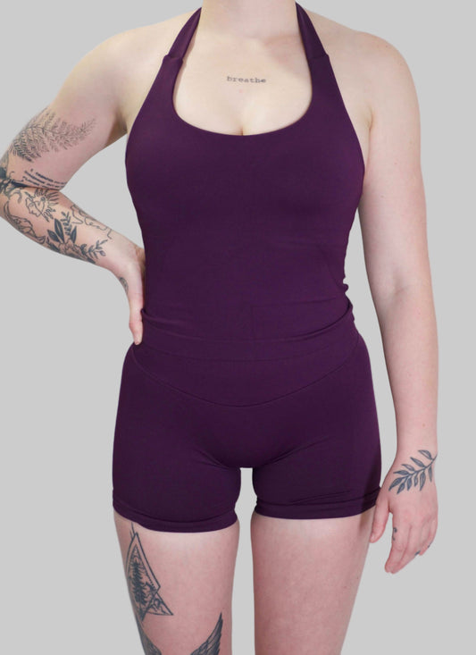 Halter Top | Mauve Foncé