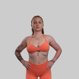 Brassière de sport silhouette | Corail