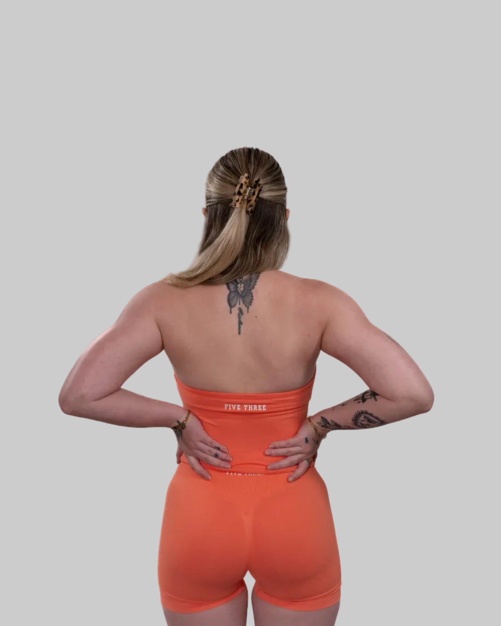Top long avec support  | Corail