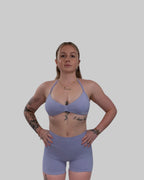 Brassière de sport silhouette | Mauve Pastel
