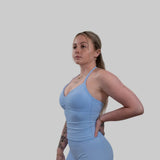 Top long avec support  | Bleu Ciel