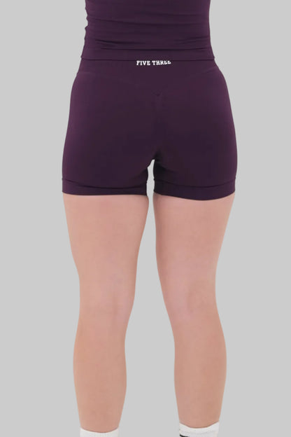 Biker Short | Dark Purple