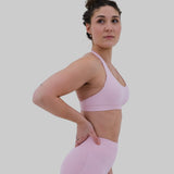 Soutien-gorge de sport dos nu | Rose