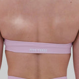 Soutien-gorge de sport dos nu | Rose