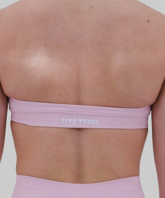 Soutien-gorge de sport dos nu | Rose