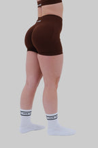 Biker Short | Coffee