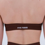 Soutien-gorge de sport dos nu | Café
