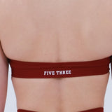 Soutien-gorge de sport dos nu | Rouge