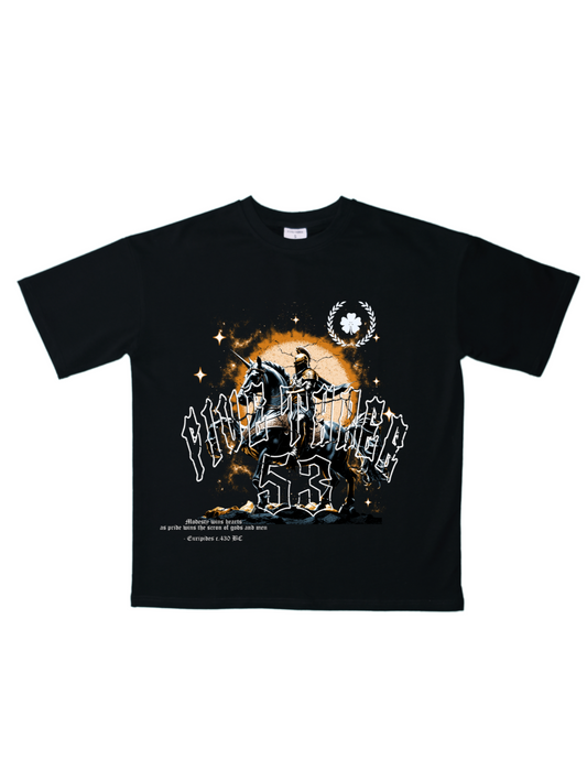 Chandail Surdimensionné | Chevalier Noir